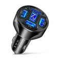 thumbnail image 5 of 4 in 1 USB Car Charger Adapter Multiple USB Splitter with 4 USB3.1A Port Fast Car Charger for Mobile Phone Laptop Car, 5 of 11