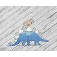 thumbnail image 2 of SD Graphics Studio 14x12 White Modern Wood Framed Museum Art Print Titled - Dino Basketball I, 2 of 4