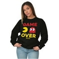 thumbnail image 4 of PACMAN Game Over Blinky Ghost Sweatshirt for Men or Women Brisco Brands S, 4 of 6