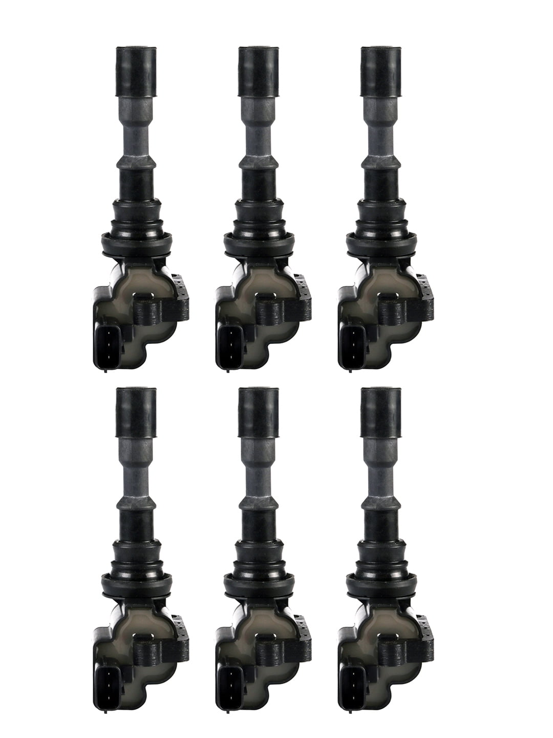 Set of 6 Ignition Coils Compatible with 2004 Hyundai Santa Fe 3.5L V6