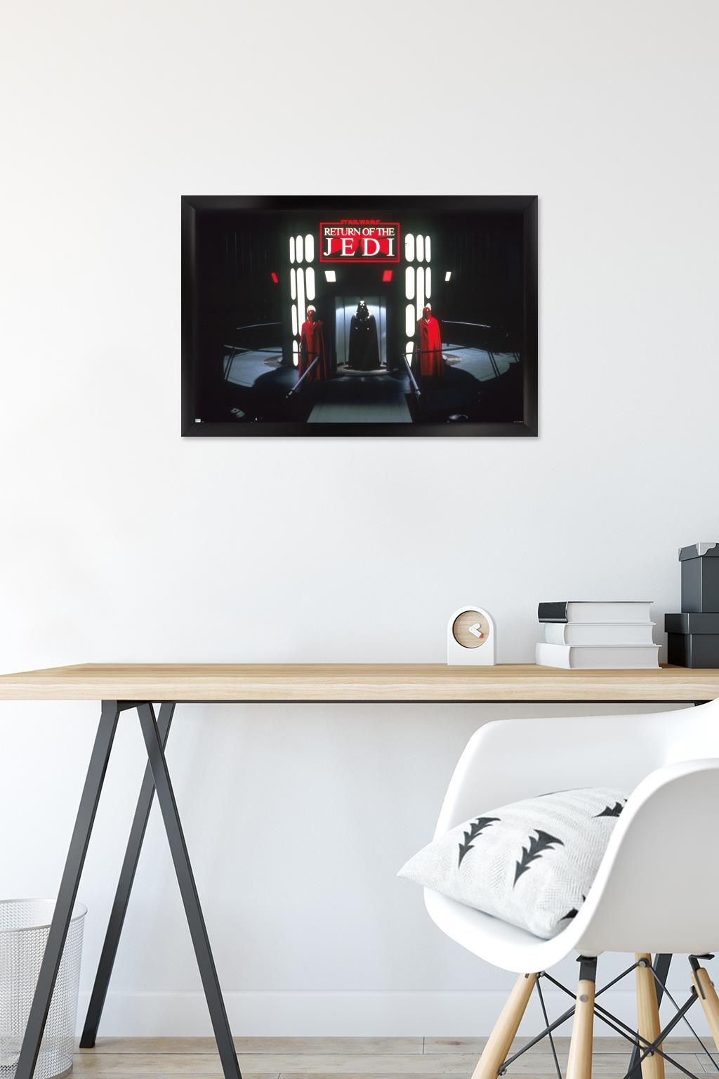 Star Wars: Return of the Jedi - Vader and Royal Guard Wall Poster, 14.725" x 22.375" Framed