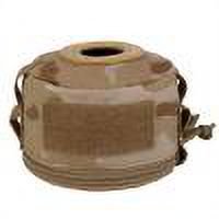 Cubierta Protectora De La Lata De Gasolina Cubierta protectora para lata de gas, bolsa anticaída para cilindro de combustible de gas para campamento (Tan CP)