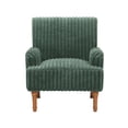thumbnail image 5 of Jopath Modern Accent Chair with 2" Wide Wale Corduroy, 9" Solid Wood Legs, Comfortable Upholstered Armchair for Living Room Bedroom Reading Room Army Green, 5 of 9