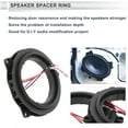 thumbnail image 3 of Adaptador de Espaciador de Altavoz de Medios Unique Bargains para BMW para 3.5" 2Set, 3 of 7