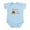 Sky Blue, variant on CafePress - Nonno's Little Meatball Body Suit - Baby Light Bodysuit, Size Newborn - 24 Months