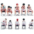 thumbnail image 2 of Slam Figure Set Of 5: Hanamichi Sakuragi, Kaede Rukawa, Ryota Mitsui, Ryota Miyagi, Anime, Pvc, 3 Inches, 5 Count, 2 of 4