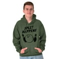 thumbnail image 5 of Split Happens Bowling League Nerd Hoodie Sweatshirt Women Men Brisco Brands M, 5 of 6