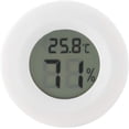 thumbnail image 2 of BEMS-1 pieza de temperatura digital electrónica integrada redonda blanca y, 2 of 5