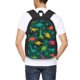 thumbnail image 4 of Balery Colorful Dinosaurs Mochila para hombre y mujer - Tela Oxford 600D resistente - Gran capacidad, resistente al agua, ideal para la escuela, viajes y senderismo, 4 of 6