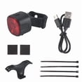 thumbnail image 2 of Luces Traseras para Bicicleta, Inteligentes con Sensor de Freno Automático, Recargables e Impermeables, Accesorios Bicicleta, 2 of 5