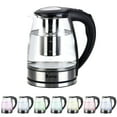 thumbnail image 2 of O'Force Electric Glass Kettle Tea Maker with Temperature Controls, Hot Water Boiler, Auto Shut Off Boil Dry Protection, HD-1861-A 110V 1200W 1.8L US Plug, 2 of 9