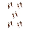 thumbnail image 1 of Injueey Craft Iron Children Silhouette Garden Pation Statues  In-Ground Type2, 1 of 1