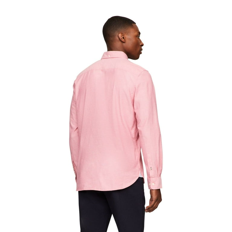 Men's Tommy Hilfiger Custom Fit Essential Stretch Oxford Shirt Color: Chain Reaction Solid Size: L - Walmart.com Men's Tommy Hilfiger Custom Fit Essential Stretch Oxford Shirt Color: Chain Reaction Solid Size: L - Walmart.com