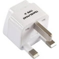 2 Pack UK Travel Adapter for Type G Plug Works with Electrical Outlets in United Kingdom, Hong