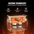 thumbnail image 5 of KFFKFF 3L Digital Ultrasonic Cleaning Device with Heating Function and Timer, Including Basket, 120W Power for Efficient Cleaning of Watches, Eyewear, Coins, and Metal Components, 5 of 9