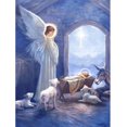 thumbnail image 1 of Kits de pintura de diamante ZHAOCHENG ángel rezando 5D para adultos 12.0 x 16.0 in, 1 of 5