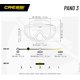 thumbnail image 4 of Kit de esnórquel Cressi Pano 3 y Supernova Dry Clear/Black, 4 of 5