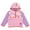 Pink / lavender, minnie mouse, variant on Disney Minnie Mouse Fleece Half Zip Hoodie Colorblock Toddler to Big Kid