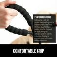 thumbnail image 4 of GORILLA GRIP Dog Leash, Heavy Duty Reflective Rope Leashes with Waste Bag Dispenser, 5 1/3 FT Black, 4 of 9