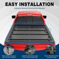 thumbnail image 5 of MOSTPLUS 5.5FT 4 Fold Truck Bed Tonneau Cover Soft Folding for 04 05 06 07 08 Ford F-150 On Top, 5 of 6