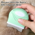 thumbnail image 3 of Pet Flea Comb for Cats and Dogs - Stainless Steel Detangling Grooming Tool, Fine-Tooth Design for Removing Debris & Dandruff, 1-Pack Professional Pet Hair Removal Comb, 3 of 5