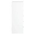 thumbnail image 4 of Topcobe 5-Drawer Dresser with Generous Fabric Storage, Sleek White Bedroom Furniture Set for Cozy Living Spaces, 4 of 13