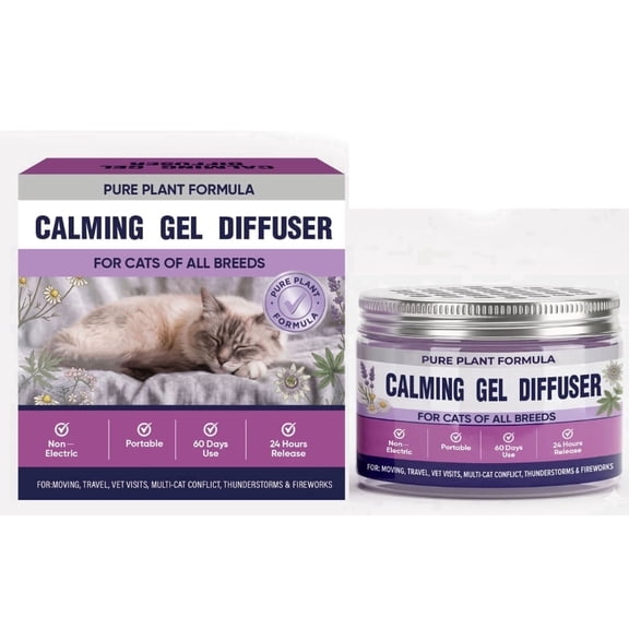 GAOAG Pure Plant Formula Cat Calming Gel Diffuser, 1 Count, Non-Electric