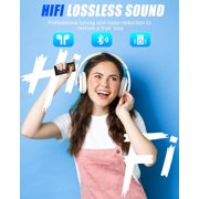 96GB Bluetooth MP3 Player - 2.4 Screen Portable HiFi Mp3 MP4 Player with Built-in Speaker,Walkmen Music Player with Voice Recorder,FM Radio,Touch Buttons Study Player,Support up to 256GB SD Card