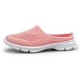 thumbnail image 5 of Dagaeig Women's Slip-on Sneakers Wide Width Comfort Walking Shoes Casual Flats Mesh(Pink,8.5), 5 of 9
