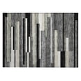 thumbnail image 2 of Addison Rugs Chantille Indoor/Outdoor Transitional Stripes Black Washable Rectangle Rug, 1'8" x 2'6", 2 of 6