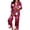 C22 Red, variant on CONZONE Halloween Pajamas for Women Set Short Sleeve Button Down Graphic Tops Pants Pjs 2 Piece Spooky Season Sleepwear