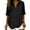 Black, variant on Shirts for Women V Neck Loose Fitted CasaualTops for Women Solid Color Pullover Tops