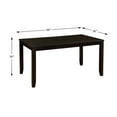 thumbnail image 4 of Lexicon Blair Farm 7 Piece Wood Dining Set in Brown, 4 of 9