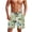 Beach Palm Tree, variant on Men's Swim Trunks Quick Dry Bathing Suit, Casual Beach & Pool Shorts for Summer Wear, Men's Swim Shorts with Pockets, Spider Web Black Man 3XL