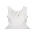 thumbnail image 4 of Robe de Demoiselle d'Honneur Blanche pour Filles 6 Ans, 4 of 4