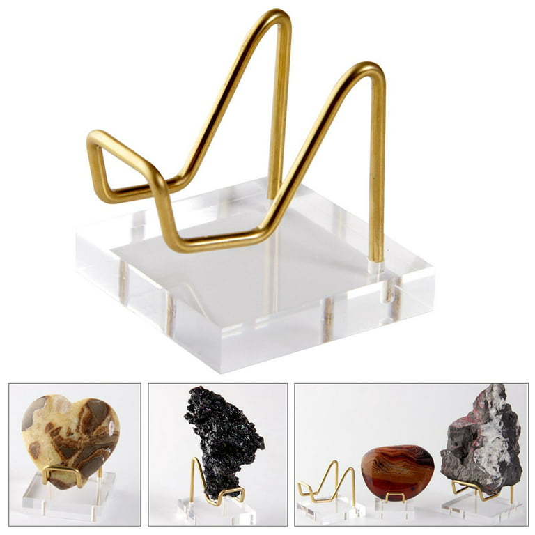 Acrylic Display Holder - Display Stands for Rock Mineral Agate