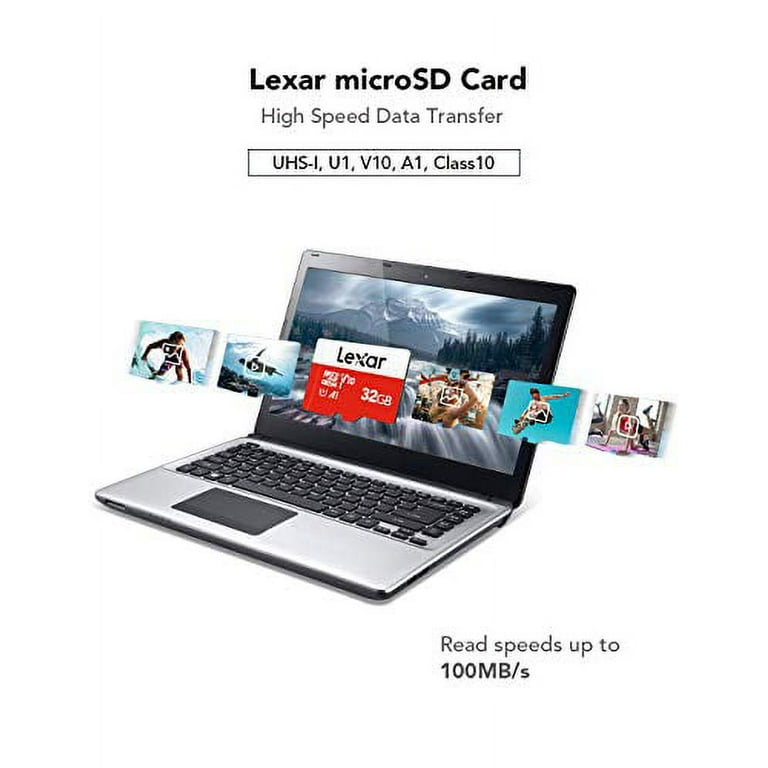 Lexar LSDMI32GBB1EU300A Carte mémoire Micro SDHC UHS-I 300 x 45 Mo