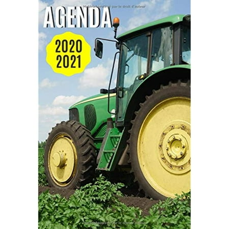 agenda tracteur 2020 2021: agenda scolaire tracteur 2020 2021, agenda