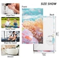 thumbnail image 2 of Seaside Underwater Cotton Face Towels Absorbent Hand Towel Soft Bathroom Towel for Kitchen Hotel Decoration, 2 of 7