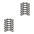 thumbnail image 4 of sweethay 6 piezas Perno Broches Desmontable Cabezas dobles Gancho Hebillas de correa para mascotas Type3 NO3, 4 of 6