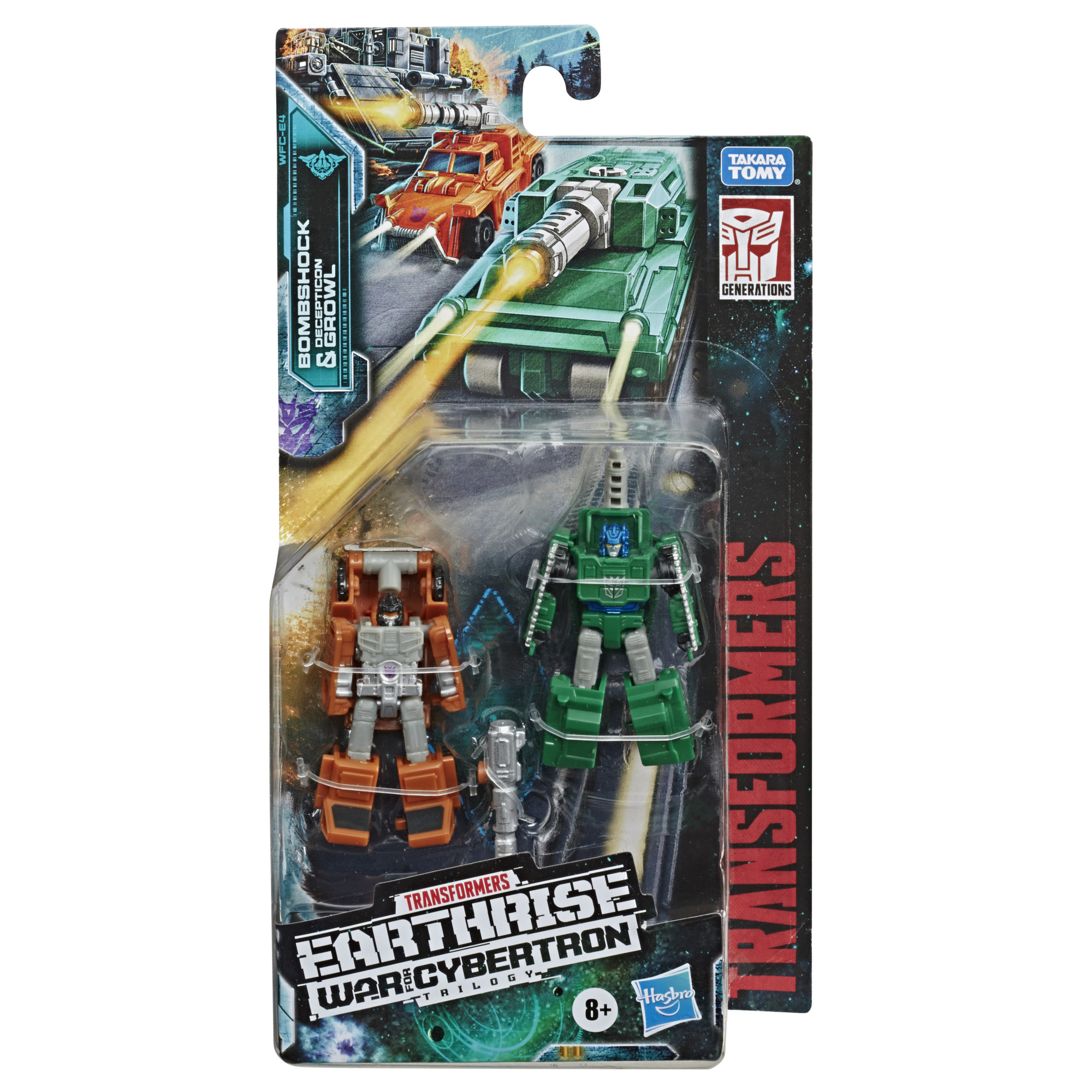 Transformers: Earthrise War for Cybertron Trilogy Bomb Shock and Deception Growl Toy Vehicle Action Figure Set for Boys and Girls - image 3 of 3