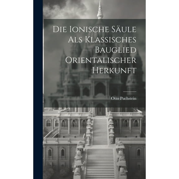 Die Ionische Säule Als Klassisches Bauglied Orientalischer Herkunft (Hardcover)