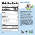 thumbnail image 4 of Lenny & Larry's The Complete Cookie Snack Size, Chocolate Chip, Soft Baked, 8g Plant Protein, Vegan, Non-GMO 2 Ounce Cookie (Pack of 12), 4 of 4