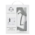 thumbnail image 5 of Modern Moments by Gerber Baby Boy Milestone Blanket & Frame Set, 2-Piece, White Puppies, 5 of 6