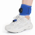 thumbnail image 1 of wonima11 AFO Foot Drop Brace for Walking with Shoes, Upgraded Knob & Steel Wire, Longer Straps for Comfort, Adjustable Soft Walking Support for Dorsiflexion, Left/Right Foot for Women Men Blue (L/XL), 1 of 1