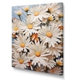 thumbnail image 2 of Designart "Elegance In The White Daisy Meadow" Daisies Wall Art Living Room, 2 of 7