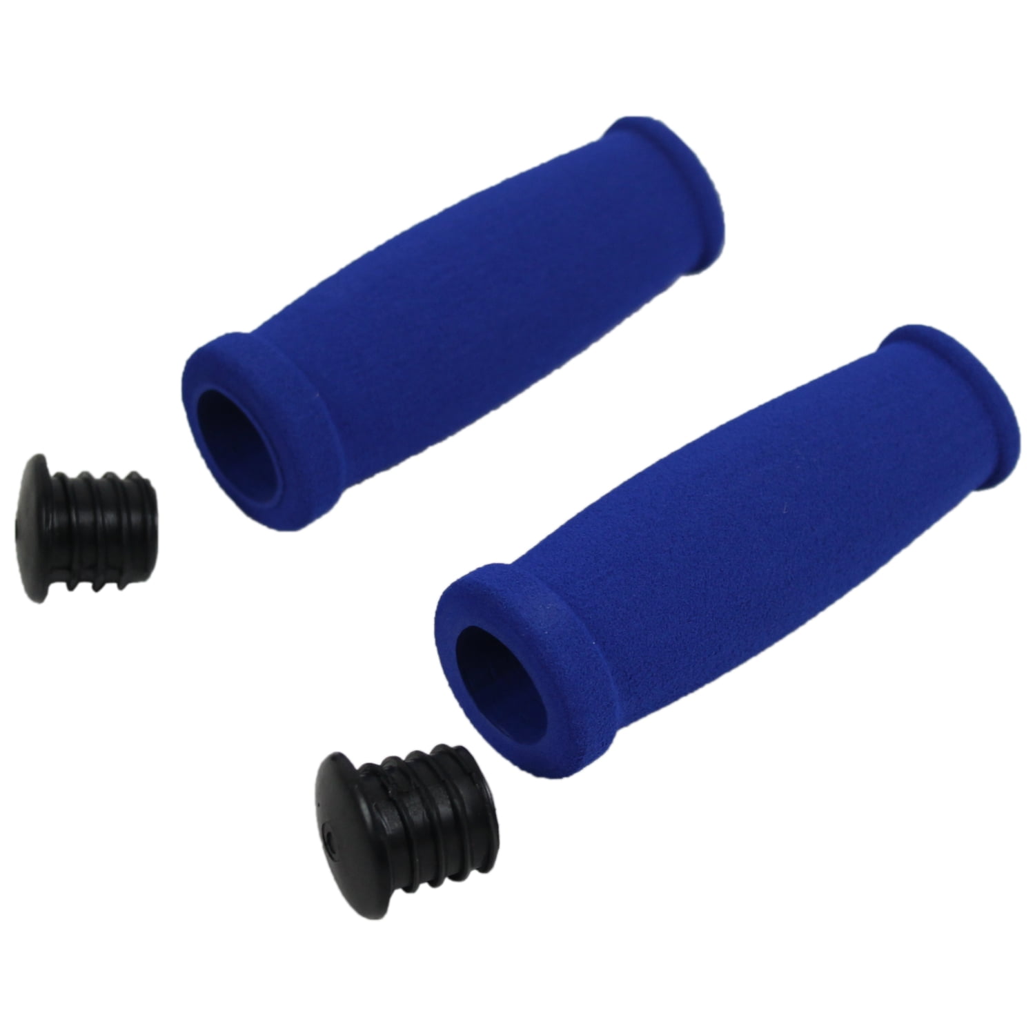 Sports Handle Bar Foam Grips for Bikes/Razors/Scooters Blue Assorted Colors 