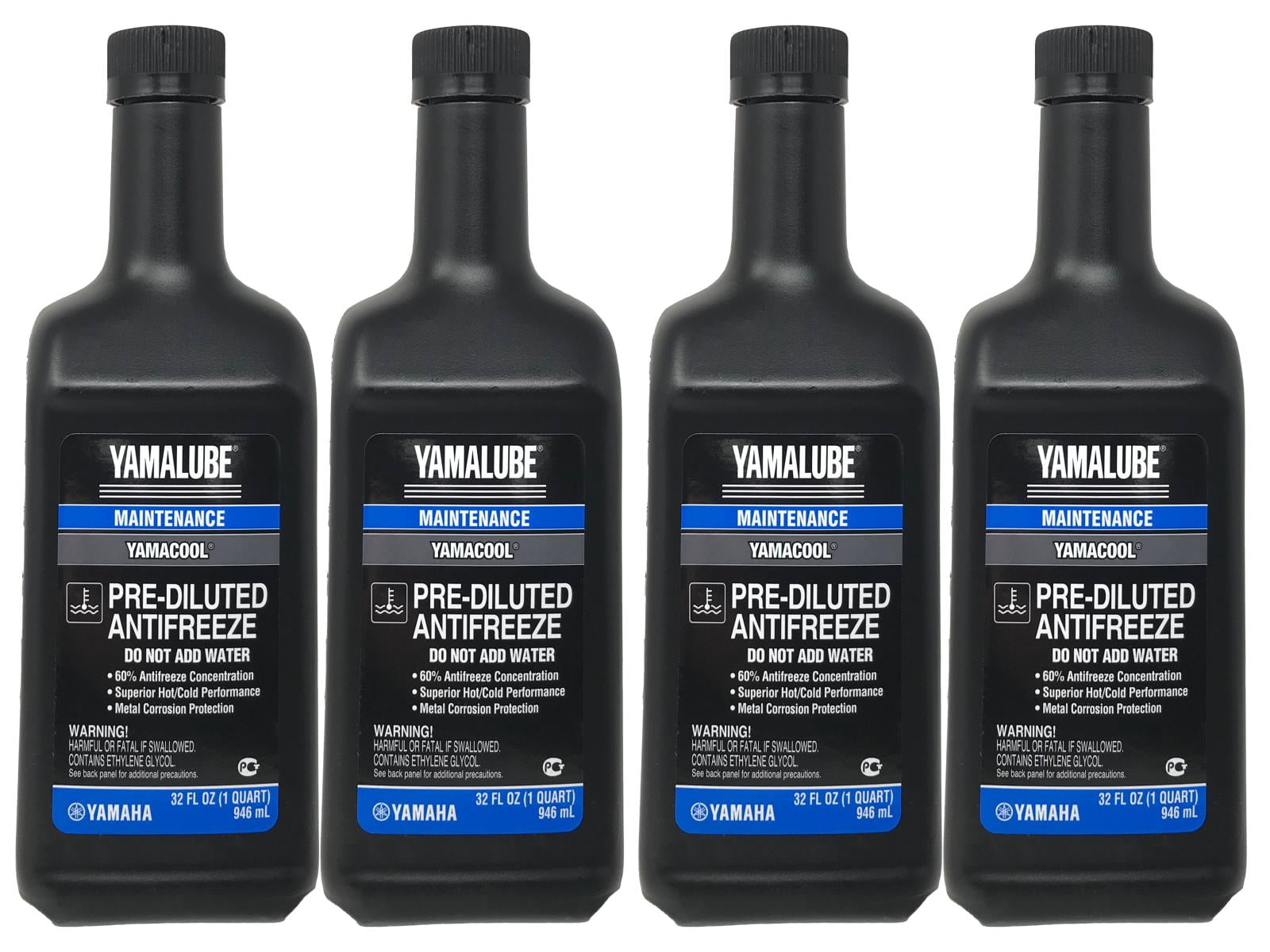 Yamaha Yamalube Pre-Diluted Anti-Freeze, 1 Quart, Corrosion