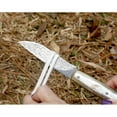 thumbnail image 4 of YOUSUNLONG Pocket Knife - Camping Knife Overall 186mm Japanese Damascus Steel Bull Horn Handle, 4 of 9