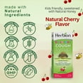 thumbnail image 6 of Herbion Naturals Cough Syrup for Children - 5 FL Oz - Good Tasting Supplement with Natural Honey & Cherry Flavor, Helps Relieve Cough, Promotes Healthy Lung Function - For Kids 13 Months and above., 6 of 7